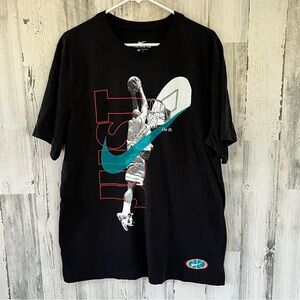 Nike Men’s Air Jordan Just Do It Graphic Short Sleeve Tee Size Large In Black